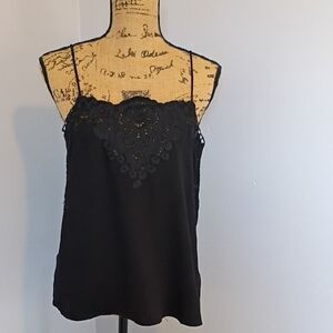 Cabi Baroque Cami Black Small